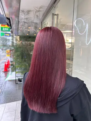 セミロング カラー 冬っぽカラー/ マツエク/ゆきなのマツエク・マツパデザイン