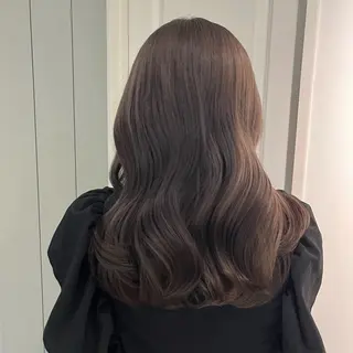 ミディアム ONDO所属・梅田酸性縮毛矯正/ 韓国ヘア/ユナ🩰のヘアスタイル