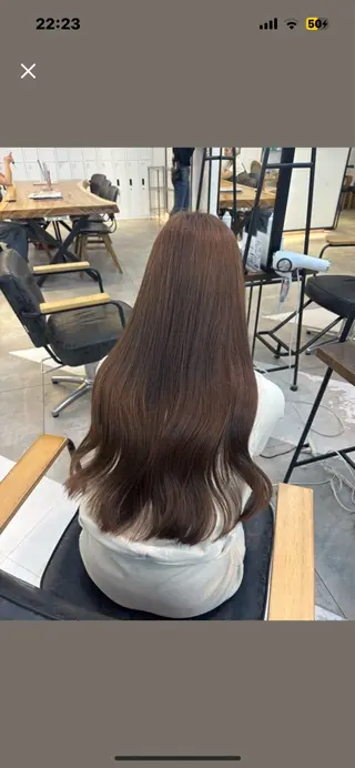 ロング カラー マツエク/ハイト ーン🌺kae🌺のヘアスタイル