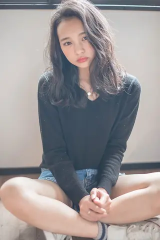 セミロング パーマ ATELIER 本厚木のヘアスタイル