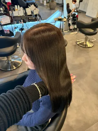 セミロング LAVEL 渋谷 髪質改善 レイヤーカット所属・💖艶髪/韓国ヘア 💖asukaのヘアスタイル