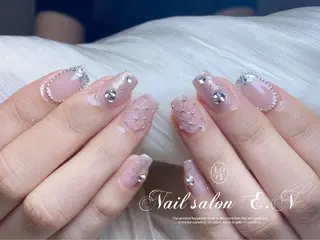 ネイル E.N🦋 長さ出し/持ち込みのネイルデザイン