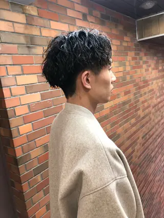 パーマ メンズ ⭐️TOSHIKI メンズパーマオタク⭐のヘアスタイル