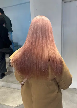 ロング カラー ハイトーン/パーマ/ メンズ / 櫻本🌐のヘアスタイル