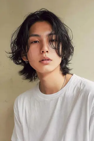 ミディアム パーマ メンズ ❄︎YUNA❄︎ 《お手軽イメチェン》のヘアスタイル