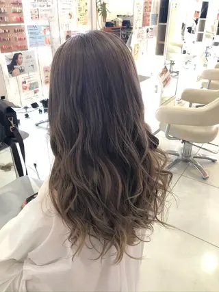 ロング 後藤 佳世のヘアスタイル