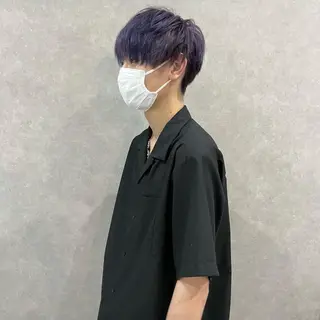 カラー メンズ はちすか るかのヘアスタイル