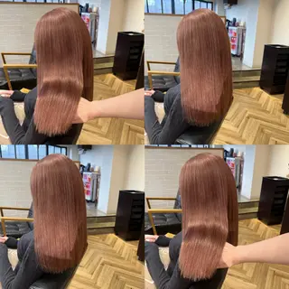 ロング 艶カラー/韓国顔周り 🎀mamiのヘアスタイル