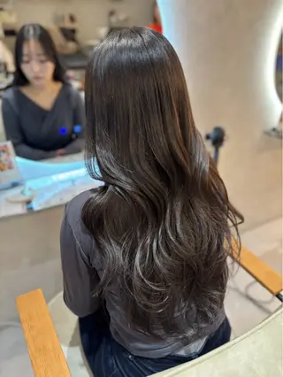 ロング カラー ヘアアレンジ 梅田カラーモデル/ ヘアセット/みさきのヘアスタイル