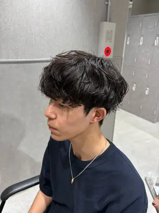 ショート パーマ メンズ 【メンズ特化】 池田大成✂︎のヘアスタイル