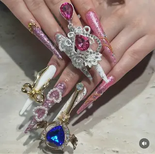 ネイル 🐠🪸 Karen🫧のネイルデザイン