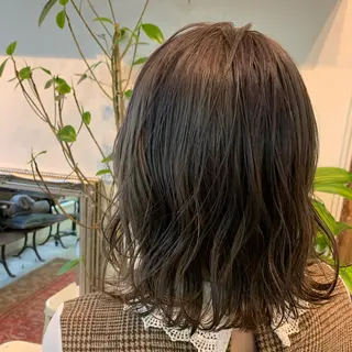 ミディアム 山崎 澪 レイヤーカット/大宮のヘアスタイル