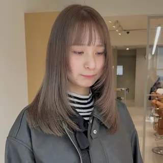 ミディアム カラー noa/ 渋谷のヘアスタイル
