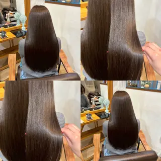 ロング カラー RINNO🌷艶髪/ 透明感&艶カラーのヘアスタイル