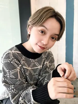 ショート 💙31日限定 💙金井悠華💙のヘアスタイル