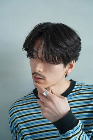 パーマ メンズ 👑メンズパーマ屋 👑/栄/馬場斗生のヘアスタイル