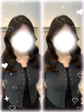 セミロング ヘアアレンジ 艶髪/柔らかカラー /アレンジ🪞あまにのヘアスタイル