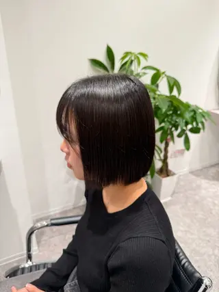 ミディアム カラー LoiLo所属・福岡 舞のヘアスタイル