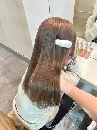 カラー エクステ🎀 暖色カラー🎀amiのヘアスタイル