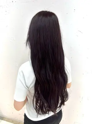 ロング レイヤー×ツヤカラー 渋谷/kougaのヘアスタイル