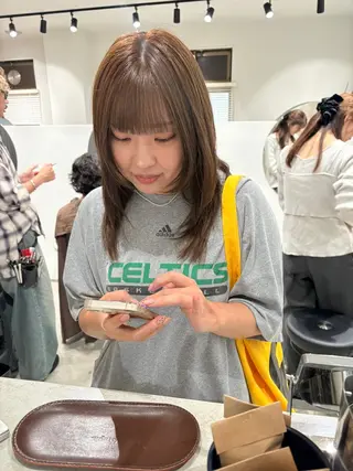 ミディアム ボブ/レイヤー /河内温太のヘアスタイル