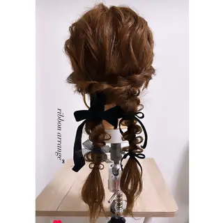 ヘアアレンジ fosta 女性専用サロン所属・moe🎀 透明感♡似合わせのヘアスタイル