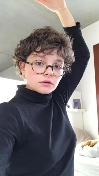 ショート カラー パーマ メンズ 吉田一輝 外国人パーマのヘアスタイル