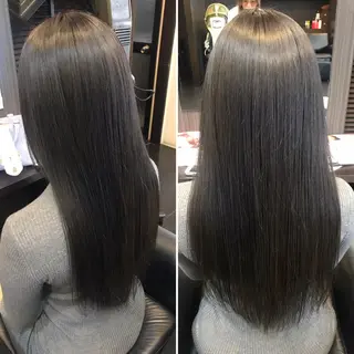 ロング カラー 藤本 麻衣のヘアスタイル