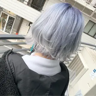 ショート カラー 失敗したくない人へ ハイトーン美容師のヘアスタイル