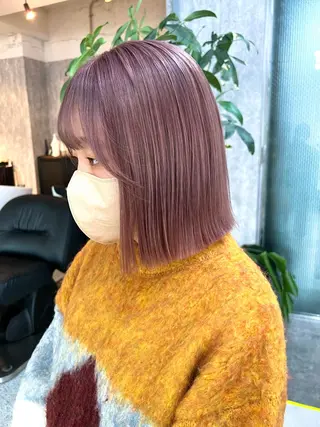 ショート カラー ヘアアレンジ TIDEHAIR SHIHOのヘアスタイル