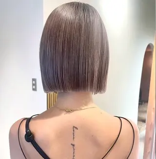 ショート カラー moon/髪質改善/ ブリーチ/レイヤー☪のヘアスタイル