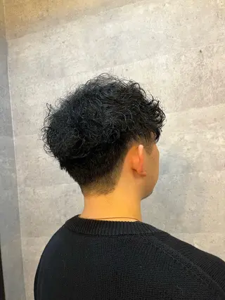 ショート パーマ メンズ イロアイヘアー Renのヘアスタイル