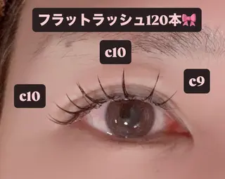 マツエク・マツパ 🎀ROAR🎀 SAYAのマツエク・マツパデザイン