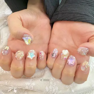 ネイル nail salon e'mu💐のネイルデザイン