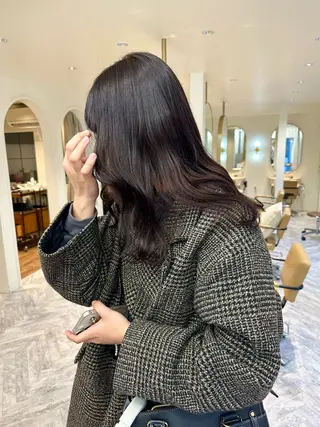 ロング カラー REINA☁️透明感 カラー/ぷつっと♡のヘアスタイル