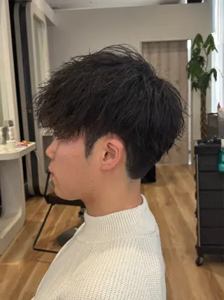 パーマ メンズ STYLE エキシティ店所属・【似合わせパーマ】 STYLE 杉原　魁のヘアスタイル