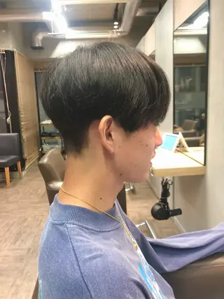 メンズ 🎀縮毛矯正.暗髪 .艶髪🩶ちひろのヘアスタイル