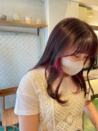 ロング カラー SALOWIN下北沢所属・hazuki 🌝のヘアスタイル