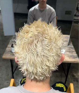 ショート パーマ メンズ メンズパーマ 特化/中川拓也のヘアスタイル