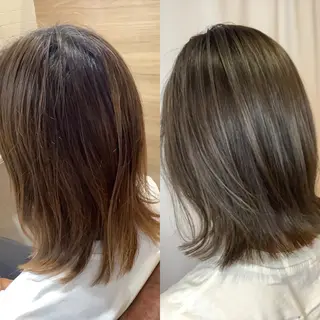 カラー 稲田 全将のヘアスタイル