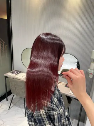 ロング カラー RAF Sakuraのヘアスタイル