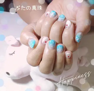 ネイル 林 珠里のネイルデザイン