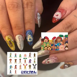 ネイル 栗田 ゆう子のネイルデザイン