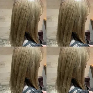 ミディアム カラー Minami. 🩵 再現性特化ヘアのヘアスタイル