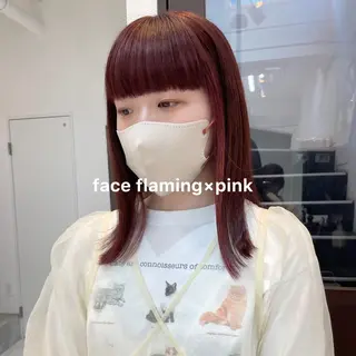 カラー 暖色カラー推し/ トヤエリコのヘアスタイル