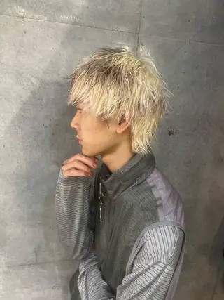 ショート カラー 原宿美容師／複雑 履歴修正/きょたのヘアスタイル