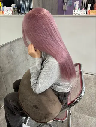 ロング 小栗 岳斗のヘアスタイル