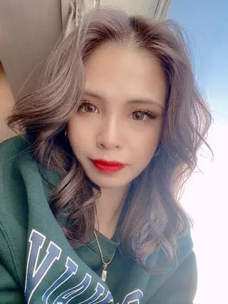 ミディアム カラー ヘアアレンジ 🌻井上 マリー🌻のヘアスタイル