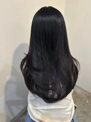 ロング 小澤 一稀のヘアスタイル