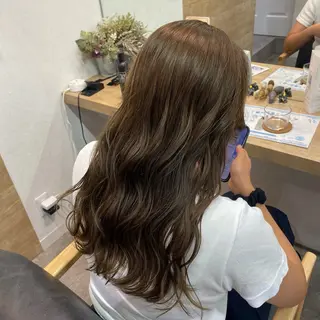 ロング 艶カラー/縮毛矯正/ ケア/アレンジ/桜悠のヘアスタイル